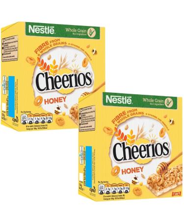 Cereal Bar Bundle With Honey Cheerios Breakfast Bars 6 x 22g (2 Pack)