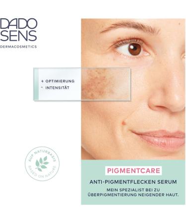 DADO SENS Pigmentcare Anti-Pigment Spot Serum (50 ml) - Reduces Age Spots With Hyaluronic Acid & Shea Butter Supports the Skin Protection System - Buy Online on SooperMarket.com
