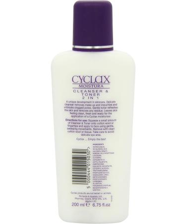 Cyclax Moistura 2-IN-1 Cleanser & Toner 200ml - Buy Online on SooperMarket.com