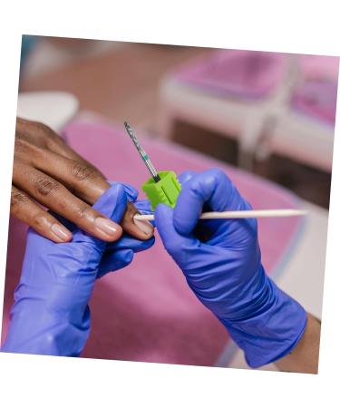 FOYTOKI Nail Polisher Manicure Art Drill Bits Manicure Nail Bits Nail Art Polishing Tools Women Nail Drill Bit Drill Bits for Nails Drill Bit for Acrylic Nails Manicure Drill Bits 7.00X1.30X1.30CM Green - Buy Online on SooperMarket.com