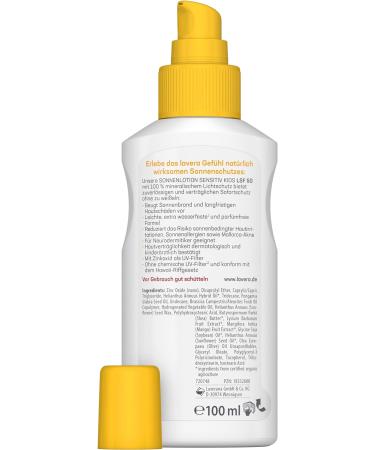 Lavera Sun Cream Sensitive SPF 50 for Children - 100 ml | Best Natural Sunscreen for Kids | Shop Internationally - Buy Online on SooperMarket.com