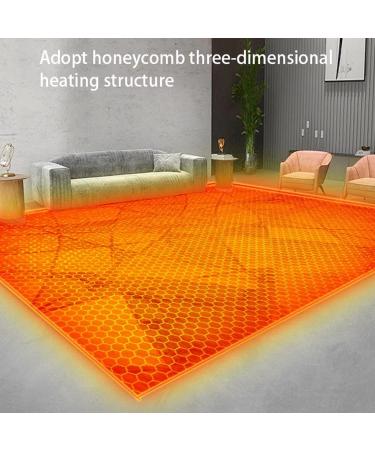 Buy Retro Electrically Heated Floor Mats - Adjustable Temperature & 12-Hour Timer | Winter Heating Carpets for Cozy Comfort - Buy Online on SooperMarket.com