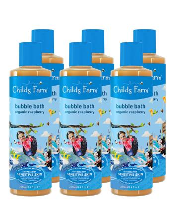Childs Farm Bubble Bath Organic Raspberry 250 ml pack of 6 250 ml (pack of 6)