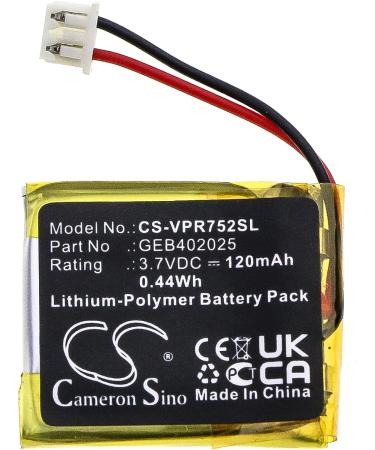 Replacement Battery for Directed Electronics JFC 7752 & JFC 7941 - 120mAh/3.7V - International Shipping Available - Buy Online on SooperMarket.com