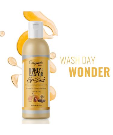 Africa's Best Originals Castor Hair Co-Wash for Natural Curls & Waves - Sulfate-Free Honey 12 Fl Oz | International Shipping - Buy Online on SooperMarket.com