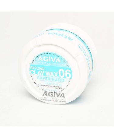 Agiva Hair Styling Fiber Clay Wax 06 - Medium Hold & Natural Finish | 6oz - International Shipping Available - Buy Online on SooperMarket.com