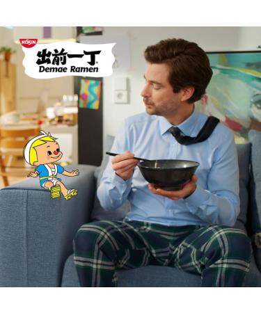 Nissin Demae Ramen Miso Flavour 10x100g - Buy Online on SooperMarket.com