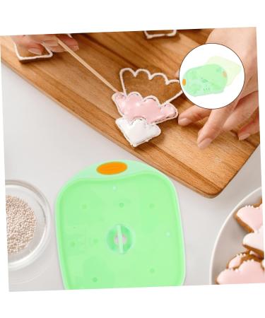 MAGICLULU Cookie Molds 3pcs Baking Tools Baby Silica Gel Flexible Decorate Milk Container 15X12X3cmx3pcs Greenx3pcs - Buy Online on SooperMarket.com