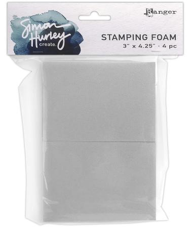Simon Hurley create. Stamping Foam 3X4.25 4/Pkg-HUA76391