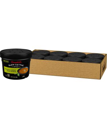 Campbell's Slow Kettle Style Tomato & Sweet Basil Bisque, 15.5 Oz. Tub (Pack Of 8) Tomato & Sweet Basil Bisque 15.5 Ounce (Pack of 8)