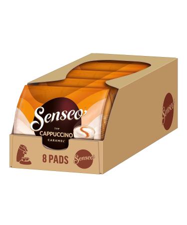 Buy Senseo Cappuccino Caramel Coffee Pads - 40 Pads (Pack of 5) - International Shipping Available - Buy Online on SooperMarket.com