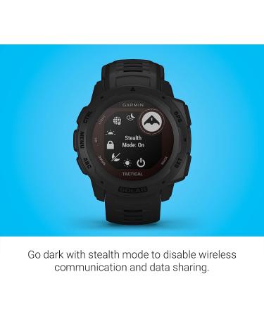 Garmin Instinct Solar Outdoor Smartwatch with Solar Charging - Black - Buy Online on SooperMarket.com