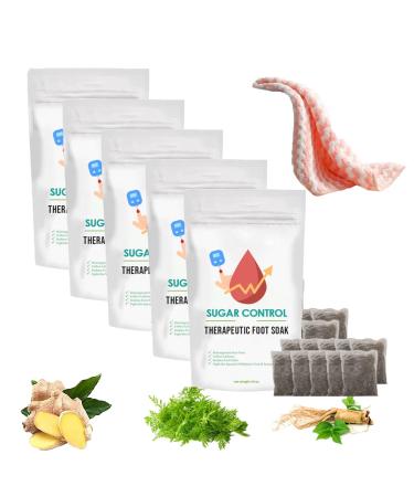 Healthify Sugar Control Therapeutic Foot Soak Sugar Control Therapeutic Foot Soak Bag Blood Sugar Control Therapeutic Foot Soak Sugar Control Soak Foot Salt (50PCS)