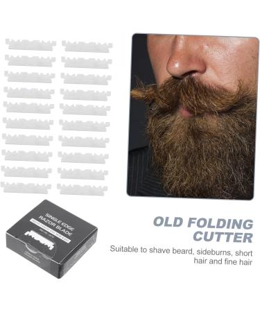 Magiclulu 300 pcs Razor Blade Facial Cutter - Precision Stainless Steel Hairdresser Tool for Smooth Shaves & Noodle Cutting - Buy Online on SooperMarket.com