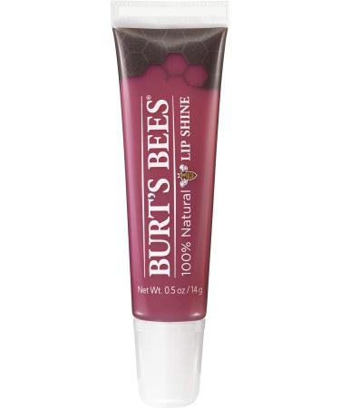 Burt's Bees Lip Gloss  Lip Shine for Women  100% Natural Makeup  Pucker Pucker 0.5 Ounce (Pack of 1)