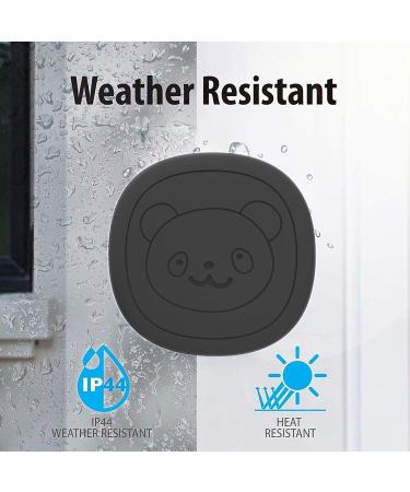 Allomn Pet Training Doorbell - Wireless Communication System with Adjustable Volume 1 Receiver & 2 Transmitters - Ideal for Dog Training - EU Connector - Buy Online on SooperMarket.com