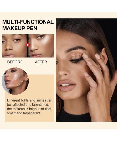 WALULAN Matte Liquid Blush Bronzer Contour Stick - #01 Dark Brown - Buy Online on SooperMarket.com