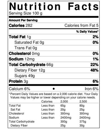 Anna & Sarah Dried Black Mission Figs - 3 lbs (1 Pack) - Buy Online on SooperMarket.com