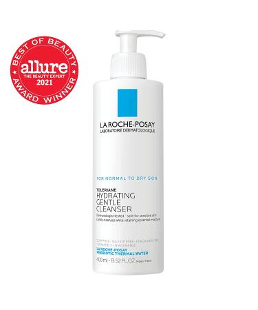 La Roche-Posay Toleriane Hydrating Gentle Face Cleanser - 13.52 Fl Oz - Fragrance Free - Buy Online on SooperMarket.com