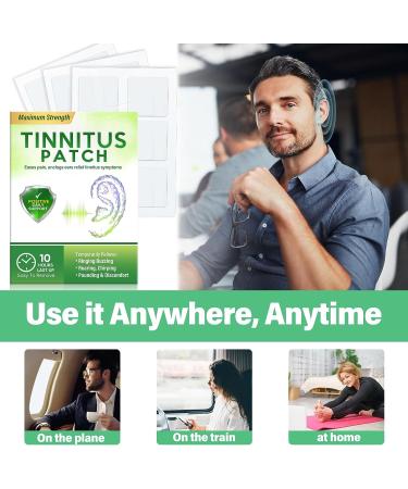Natural Herbal Tinnitus Relief Patches - 48 Pcs - Improve Hearing & Relieve Discomfort - Buy Online on SooperMarket.com