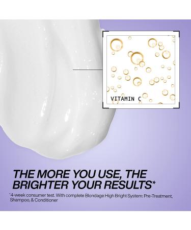 Redken Blondage High Bright Conditioner - Brightens & Lightens Blonde Hair | Vitamin C Infused 10.1 Fl Oz - Buy Online on SooperMarket.com