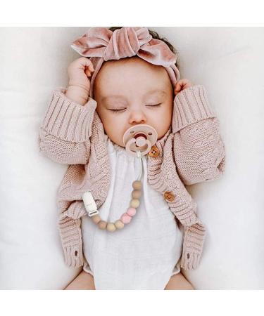 Kowlone Dummy Clips: Soother Pacifier Chain Holder for Boys & Girls - Unisex Newborn Dummies - Buy Online on SooperMarket.com