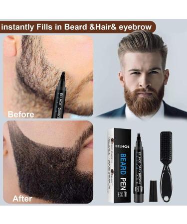 Buy Nevay Bart Fill Pencil Set - Waterproof Deluxe Beard & Mustache Coloring Tools | Realistic Contouring Brushes for Men - Buy Online on SooperMarket.com