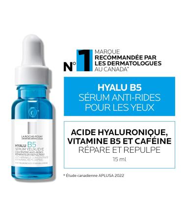 La Roche-Posay Hyalu B5 Eye Serum 15 ml - Hydrating & Anti-Aging Eye Treatment for All Skin Types | International Shipping Available - Buy Online on SooperMarket.com