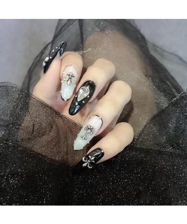 Chrome Hearts Cross Nail Charm Metal Punk Rivet Nail Art Decoration (2 Pack) - Buy Online on SooperMarket.com