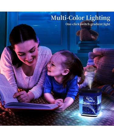 Beioue 1000ML Cool Mist Humidifier with Night Light - Home, Bedroom, Office, Travel - Black - Buy Online on SooperMarket.com