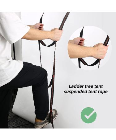 TWSOUL Climbing Aider - 5 Step Lightweight Foot Ascender for Climbing, Caving, and Rescue - Buy Online on SooperMarket.com