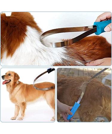 Maodom Shedding Blade - Double-Sided Metal Deshedding Tool for Pets | Comfortable Handle & Coarse/Fine Teeth for Effective Pet Care - Buy Online on SooperMarket.com