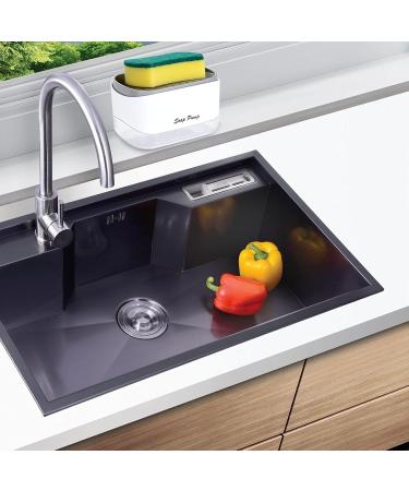 19-Piece Kitchen Sponge Set & 2-in-1 Dish Soap Dispenser - Essential Kitchen Tools for Easy Dishwashing - Buy Online on SooperMarket.com
