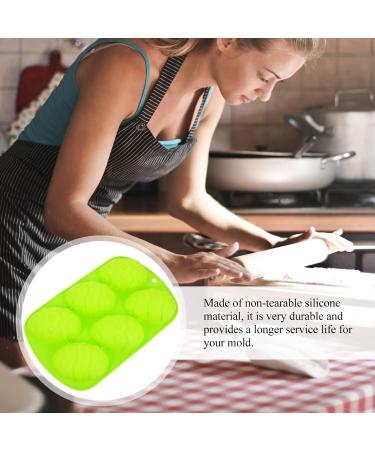 DECHOUS 1pc Easter Egg Cake Mold Mousse Cake Silica Gel 3D Household 26.5X16.5CM Green - Buy Online on SooperMarket.com