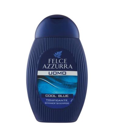 Felce Azzurra Shower Gel Shampoo"Man" Cool Blue Uomo 8.45 Ounces