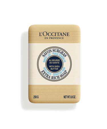 L'Occitane Shea Milk Sensitive Skin Extra Rich Soap  8.8 oz
