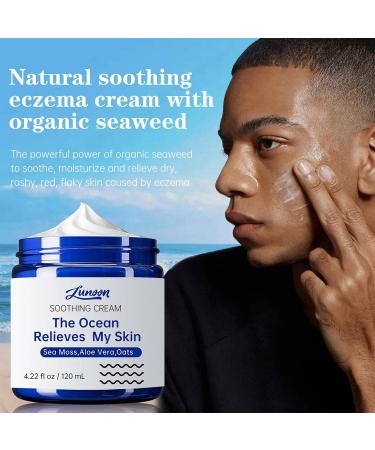 Natural Soothing Cream Skin Repairing Cream for Face Body Natural Face Cream Body Lotion Hydrating Soothing Cream Nourishing Face Moisturiser for Women and Men Anti Wrinkle Moisturiser Face 120ml - Buy Online on SooperMarket.com
