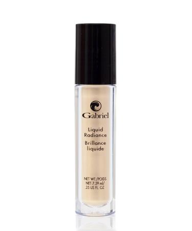 Gabriel Cosmetics Liquid Radiance Highlighter (Liquid Gold) - 0.25 Fl Oz - Natural, Vegan, Paraben-Free | Glowing Skin - Buy Online on SooperMarket.com