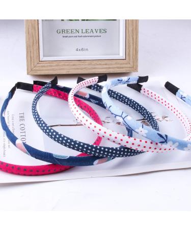 Fishdown Floral Headband for Women & Girls - Assorted 10pcs Pack - New Floral Style - Buy Online on SooperMarket.com