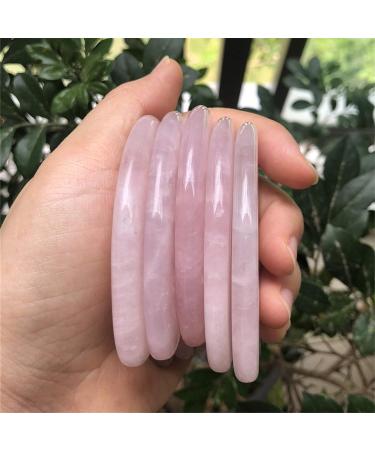Natural Rose Quartz Gua Sha Massage Tool for Facial & Body - Crystal Scraping Board for SPA & Acupuncture Therapy - Buy Online on SooperMarket.com