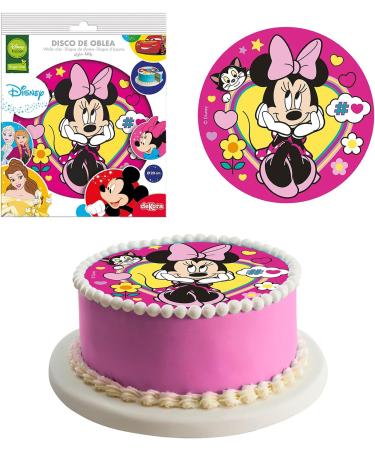dekora - Minnie Mouse Azyme Disc 20 cm Pink - Buy Online on SooperMarket.com