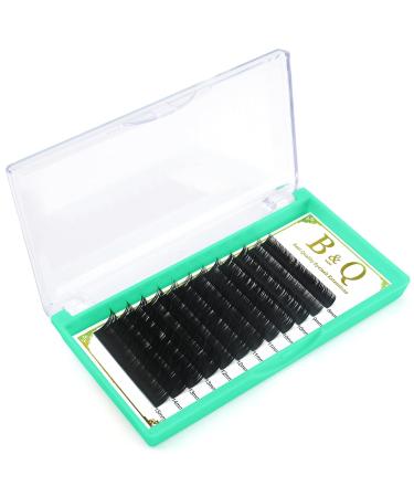 Flat Lashes 0.15 & 0.20 | C CC D DD Curl Eyelash Extensions | Matt Black 8-15mm Mix | 1-Pack BM-C-0.20-9mm - Buy Online on SooperMarket.com