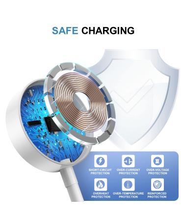 JUD Apple Watch Charger 2Pack 6.6ft Fast Magnetic Wireless Charging Cable - Compatible with Apple Watch Series 8/7/6/5/4/3/2/1/SE - White - Buy Online on SooperMarket.com
