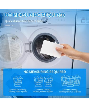 NATRUTH Natural Laundry Detergent Sheets - 35 Fresh Scented Biodegradable Strips for 70 Loads - Travel-Friendly & Plastic-Free - Buy Online on SooperMarket.com