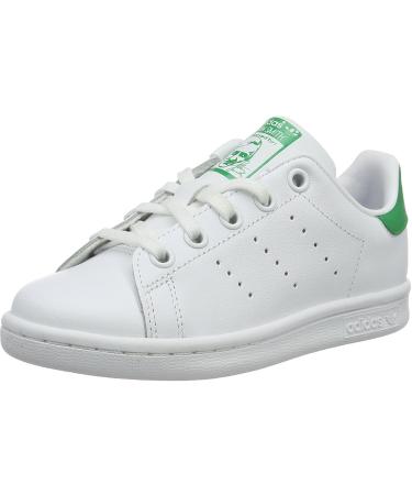 adidas Men's Supernova Running Shoe 11.5 UK Child White Green