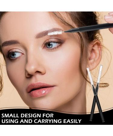 150 Pieces Micro Eyebrow Brush with Cap Brow Lamination Brush Eyebrow Spoolie Brush Comb Eyebrow Lash Lift Tools Lash Filler Eyelashes Extensions Eyebrows(Black) - Buy Online on SooperMarket.com