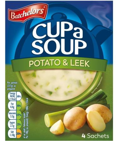 Instant Soup Bundle with Cup a Soup Chicken Potato & Leek Oxtail and Mushroom (Pack of 4 - Total of 16 Sachets) - Buy Online on SooperMarket.com