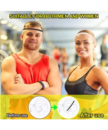 Buy Sularpek 6-Piece Elastic Hair Bands for Men & Women - Non-Slip Sports Headbands for Yoga Football & Jogging - Buy Online on SooperMarket.com