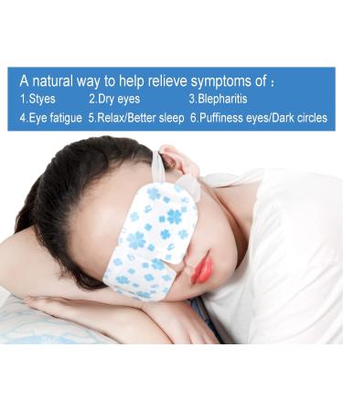 OcuNice Heated Eye Mask - 16 Pack for Dry Eyes, Dark Circles, Puffiness, and Stress Relief - Self Heating, Disposable, Unscented - Buy Online on SooperMarket.com
