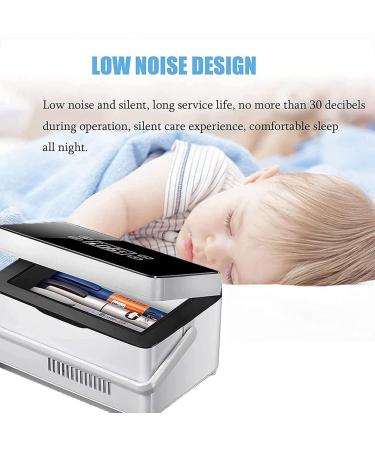 Portable Insulin Cooler Box Rechargeable Car Travel Refrigerator LCD Display Super Large Capacity for Insulin Interferon Growth Hormone Touchsupercapacity-triplebattery - Buy Online on SooperMarket.com